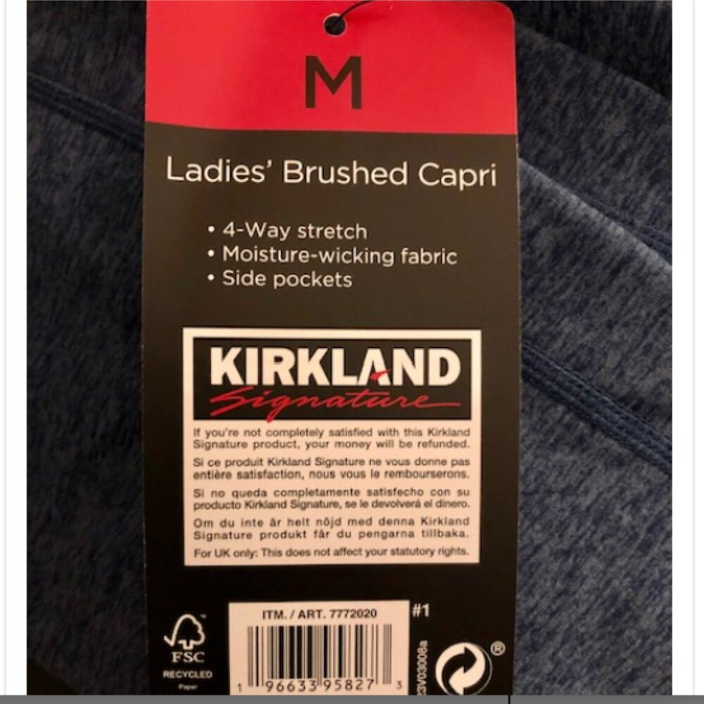 Kirkland Ladies Brushed Capri Blue - Picture 7 of 7